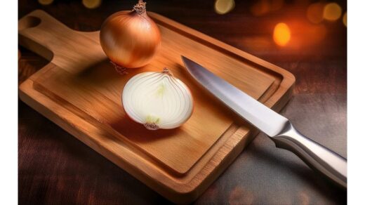 pjaustyti svogūnus be ašarų