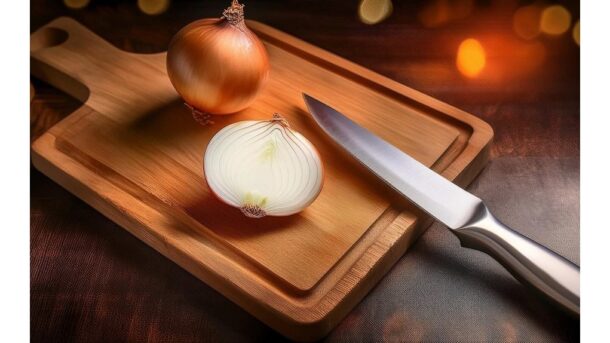 pjaustyti svogūnus be ašarų