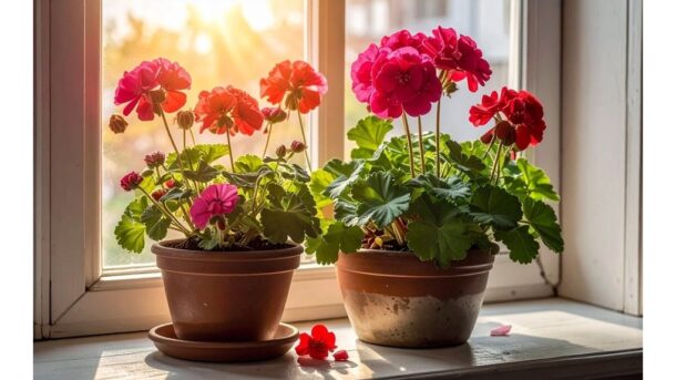 patyrusių sodininkų pelargonijų peržiemojimo paslaptys