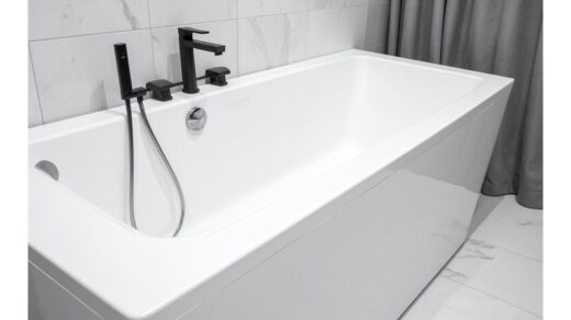 naminė vonia be kalkių nuosėdų ir rūdžių