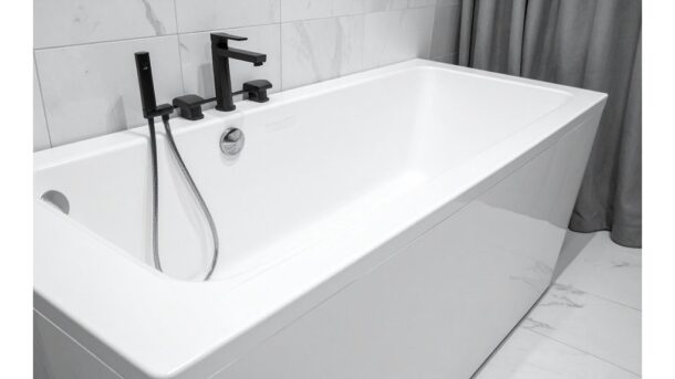 naminė vonia be kalkių nuosėdų ir rūdžių